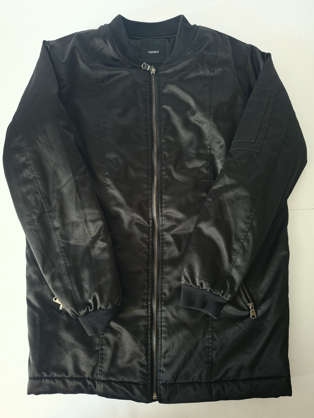 Forever 21 Black Women's Bomber Jacket